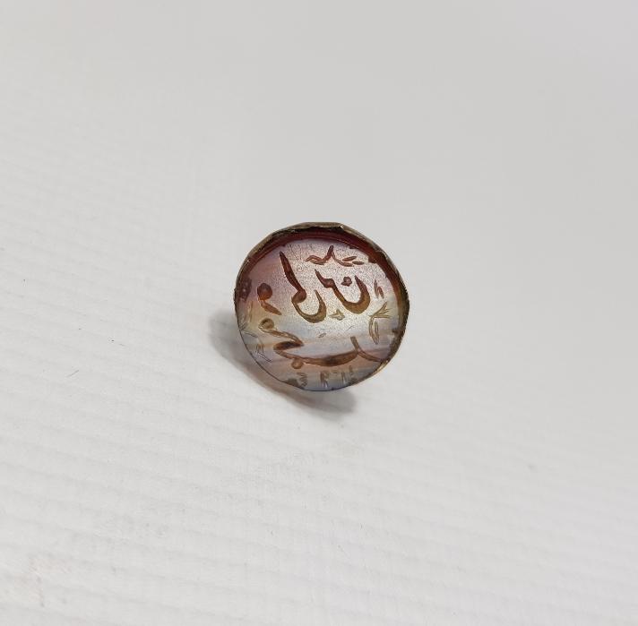 OSMANLI DÖNEMİ ÇOK NADİR FORMDA AKİK MÜHÜR