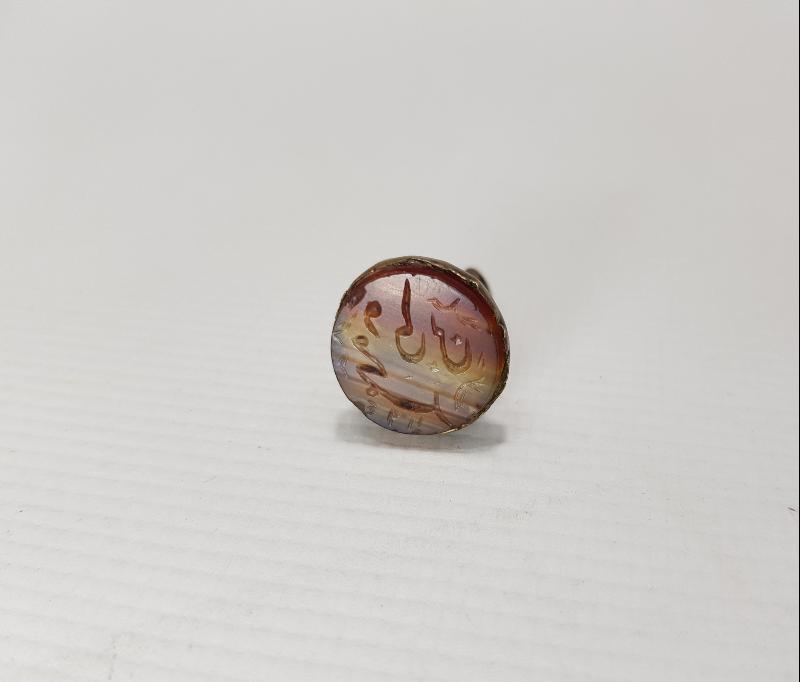 OSMANLI DÖNEMİ ÇOK NADİR FORMDA AKİK MÜHÜR