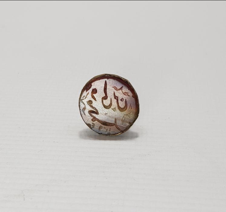 OSMANLI DÖNEMİ ÇOK NADİR FORMDA AKİK MÜHÜR