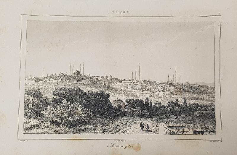 OSMANLI GRAVÜR: 1840'LAR EDİRNE