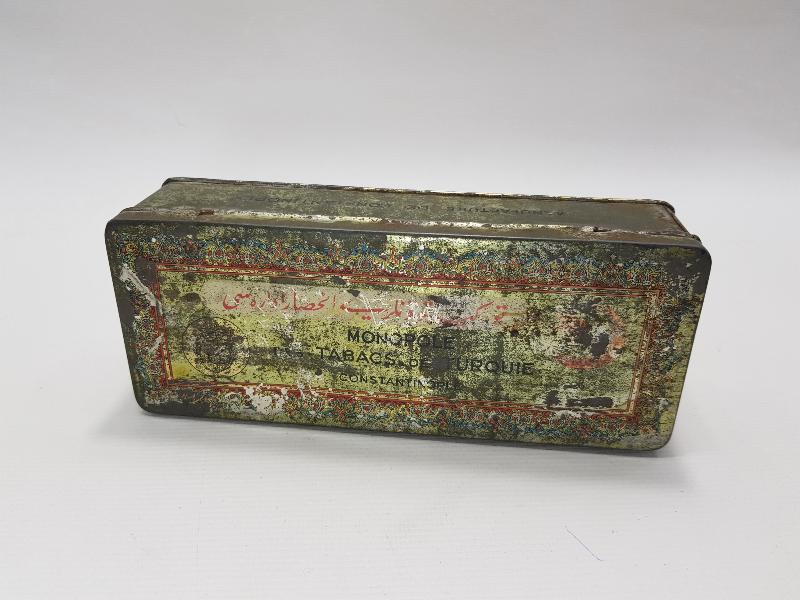 OSMANLICA YAZILI SİGARA KUTUSU 