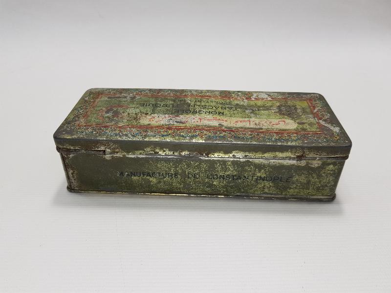 OSMANLICA YAZILI SİGARA KUTUSU 