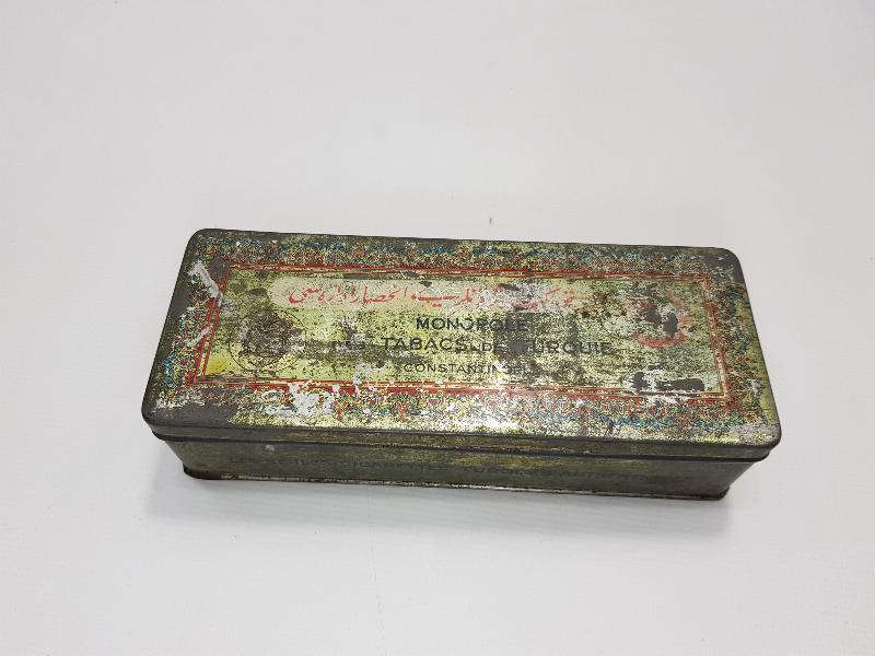 OSMANLICA YAZILI SİGARA KUTUSU 