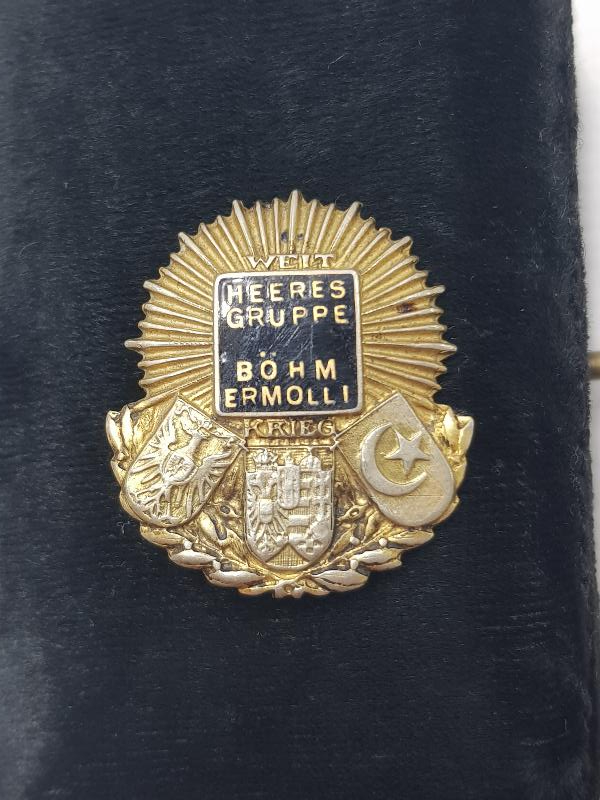 1. DÜNYA SAVAŞI GÜMÜŞ İTTİFAK ROZET 