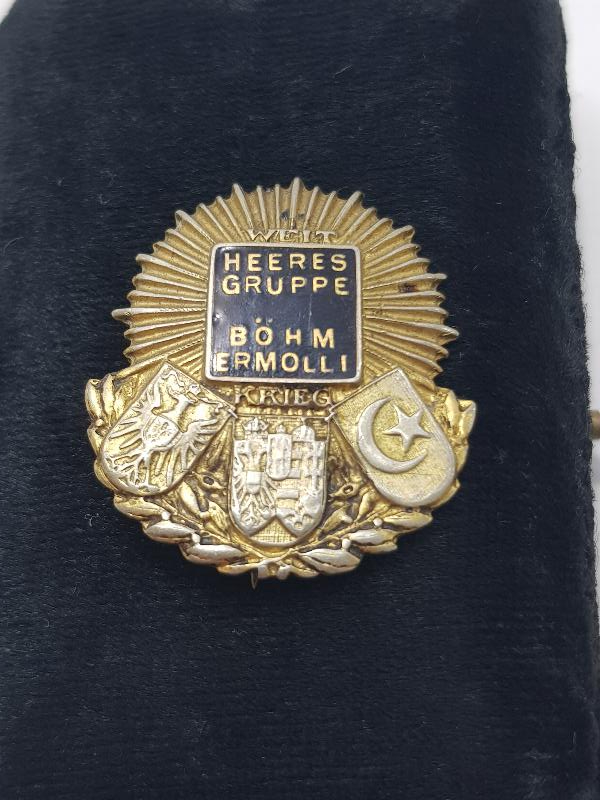 1. DÜNYA SAVAŞI GÜMÜŞ İTTİFAK ROZET 