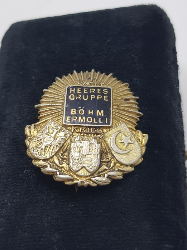 1. DÜNYA SAVAŞI GÜMÜŞ İTTİFAK ROZET 