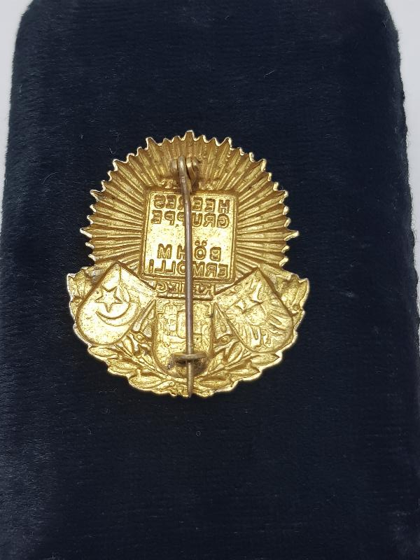 1. DÜNYA SAVAŞI GÜMÜŞ İTTİFAK ROZET 