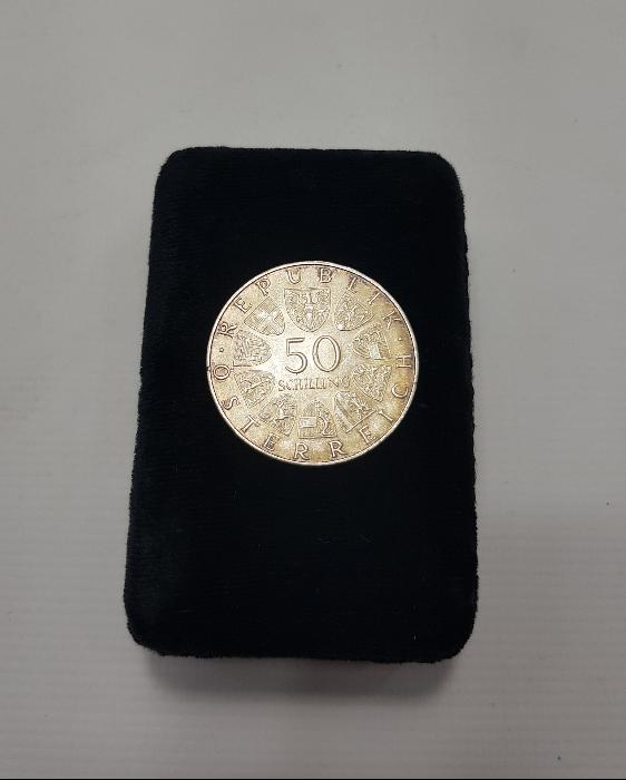 1970 AVUSTURYA GÜMÜŞ HATIRA PARA 50 SCHILLING