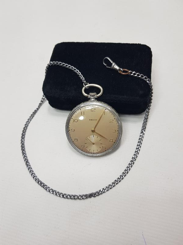 ÇİL KONDÜSYONDA ZENITH CEP SAATİ 