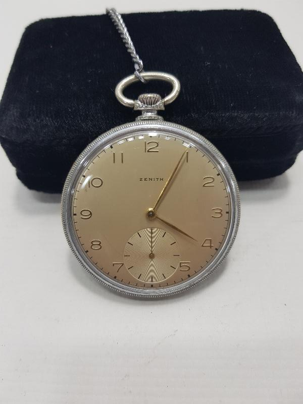 ÇİL KONDÜSYONDA ZENITH CEP SAATİ 