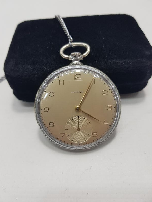 ÇİL KONDÜSYONDA ZENITH CEP SAATİ 