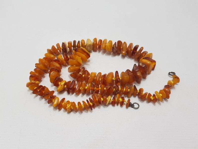 DAMLA KEHRİBAR KOLYE GERDANLIK 