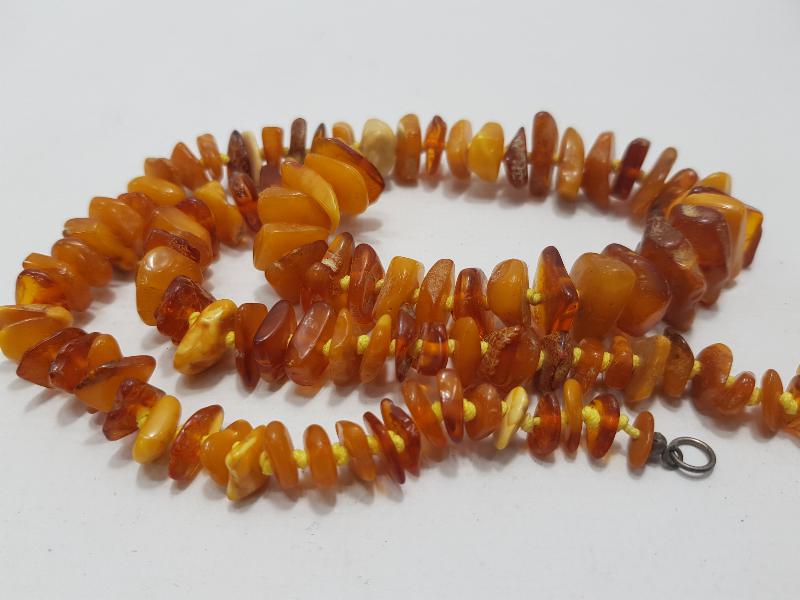 DAMLA KEHRİBAR KOLYE GERDANLIK 