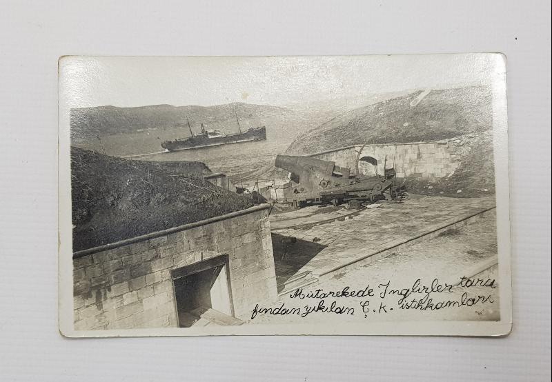 MÜTAREKEDE İNGİLİZLER TARAFINDAN YIKILAN ÇANAKKALE İSTİHKAMLARI 