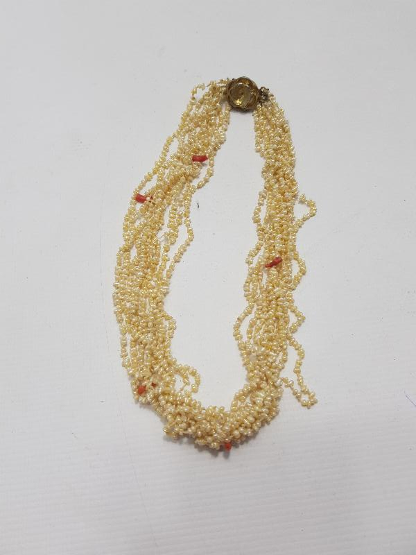 OSMANLI DÖNEMİ KUM İNCİ GERDANLIK 