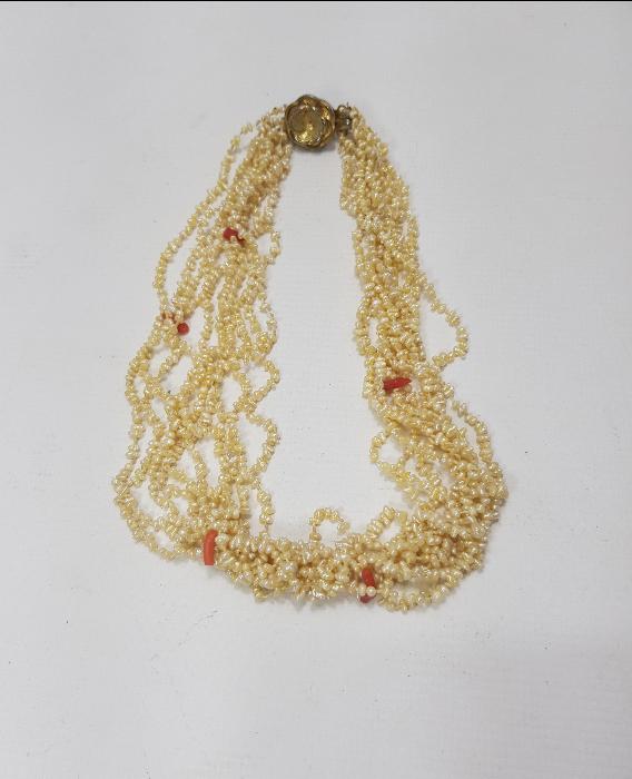 OSMANLI DÖNEMİ KUM İNCİ GERDANLIK 