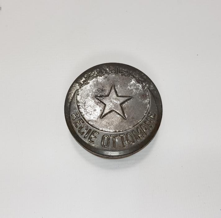 REGIE OTTOMANE İNHİSARI DÜHAN DEVLETİ OSMANİYE TÜTÜN KUTUSU