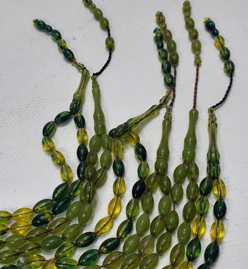 KEHRİBAR GÖRÜNÜMLÜ TESBİH LOTU