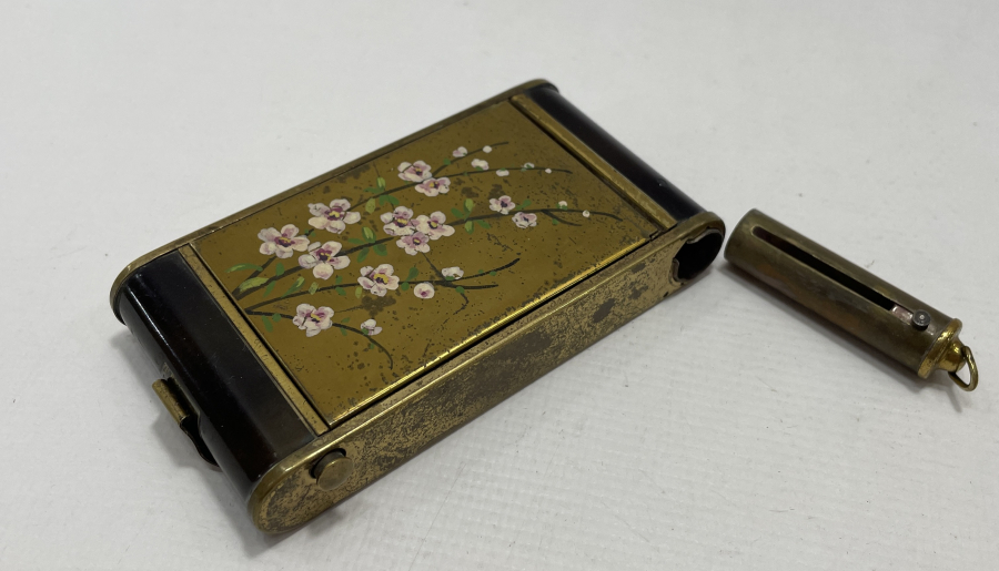 1900 BAŞLAR NADİR FORMDA LEVANTEN ZENNE İŞİ SİGARA TABAKASI