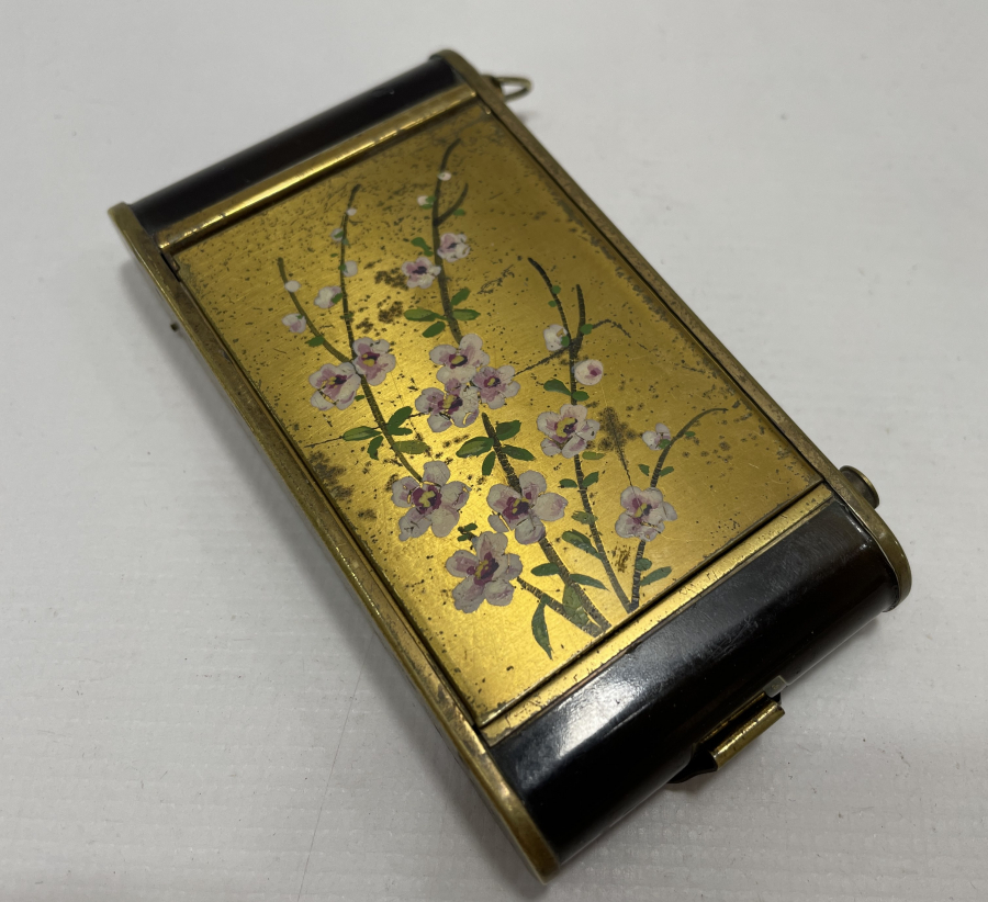 1900 BAŞLAR NADİR FORMDA LEVANTEN ZENNE İŞİ SİGARA TABAKASI