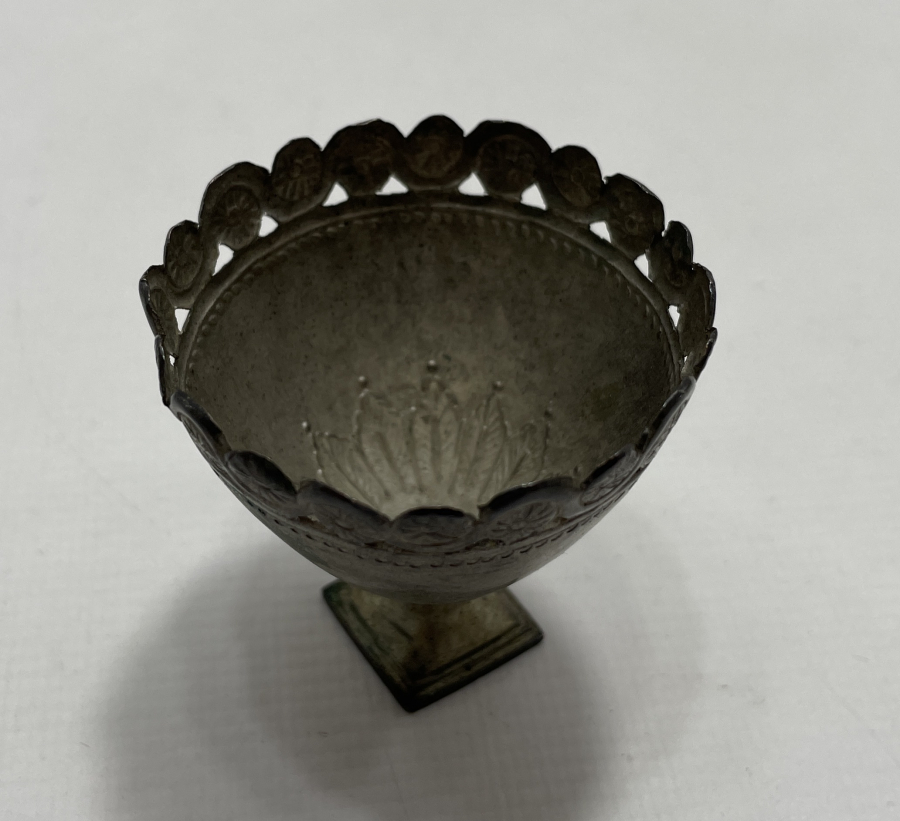 OSMANLI DÖNEMİ ESERİ İSTANBUL GÜMÜŞ FİNCAN ZARFI