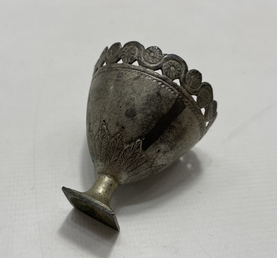 OSMANLI DÖNEMİ ESERİ İSTANBUL GÜMÜŞ FİNCAN ZARFI