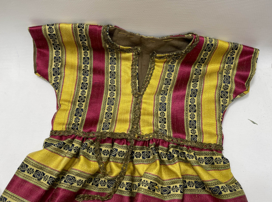 OSMANLI DÖNEMİ HEREKE YAPIMI BEY İŞİ ÇOCUK KIYAFETİ TAKIMI