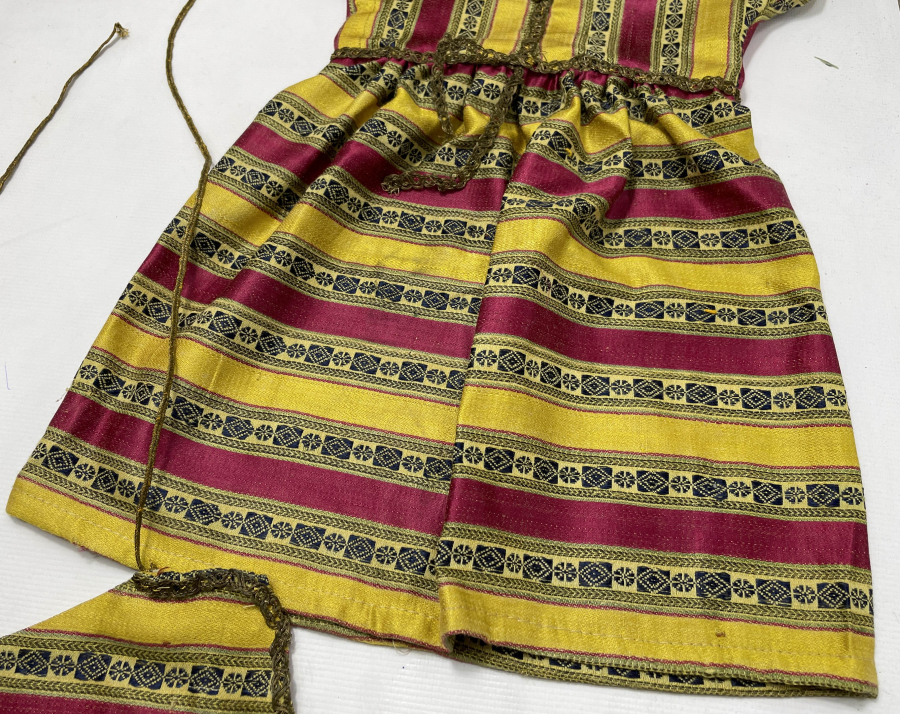 OSMANLI DÖNEMİ HEREKE YAPIMI BEY İŞİ ÇOCUK KIYAFETİ TAKIMI