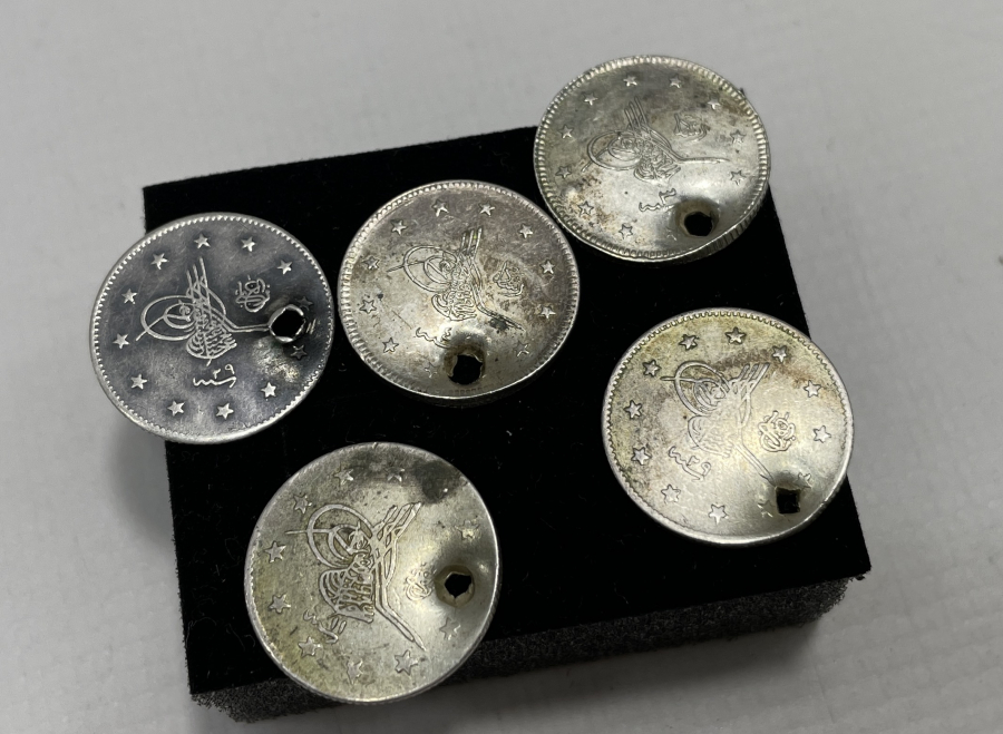 ABDÜLHAMİD HAN VE MEHMED REŞAD HAN DÖNEMİ GÜMÜŞ 2 KURUŞ LOTU