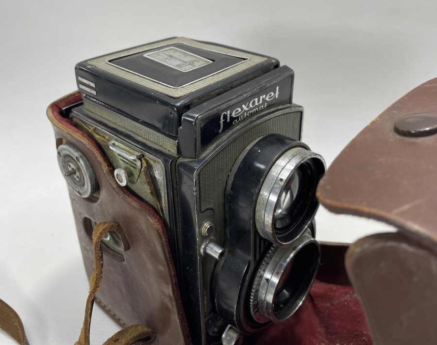 ÇİL KONDİSYONDA FLEXARET MARKA ANTİK FOTOĞRAF MAKİNASI