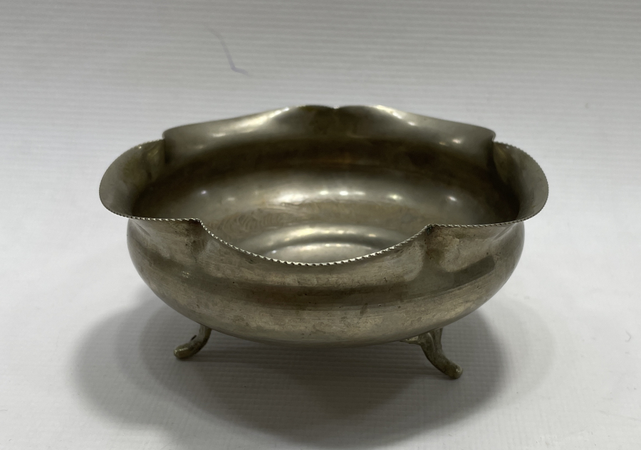 İŞLEMELİ ANTİKA GÜMÜŞ ŞEKERLİK