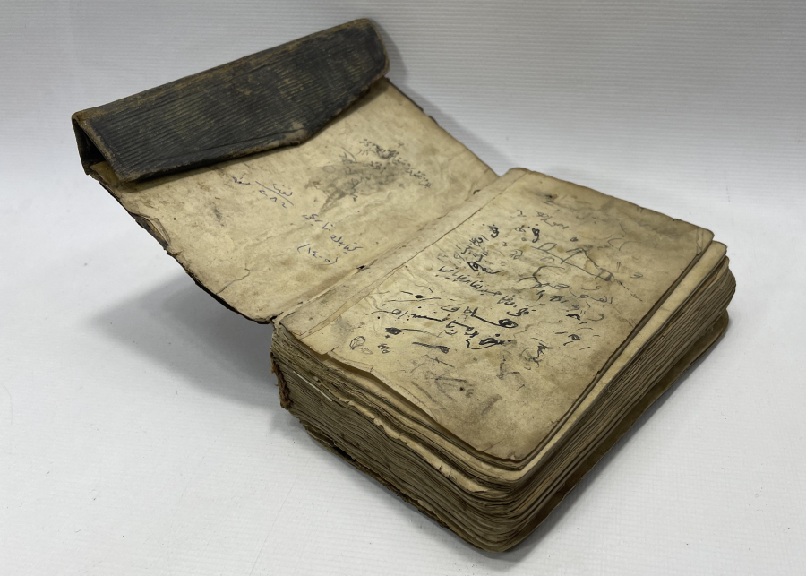 OSMANLI DÖNEMİ BİR ŞEYH TARAFINDAN YAZILMIŞ EL YAZMA TEKKE İŞİ KUR'AN -I KERİM