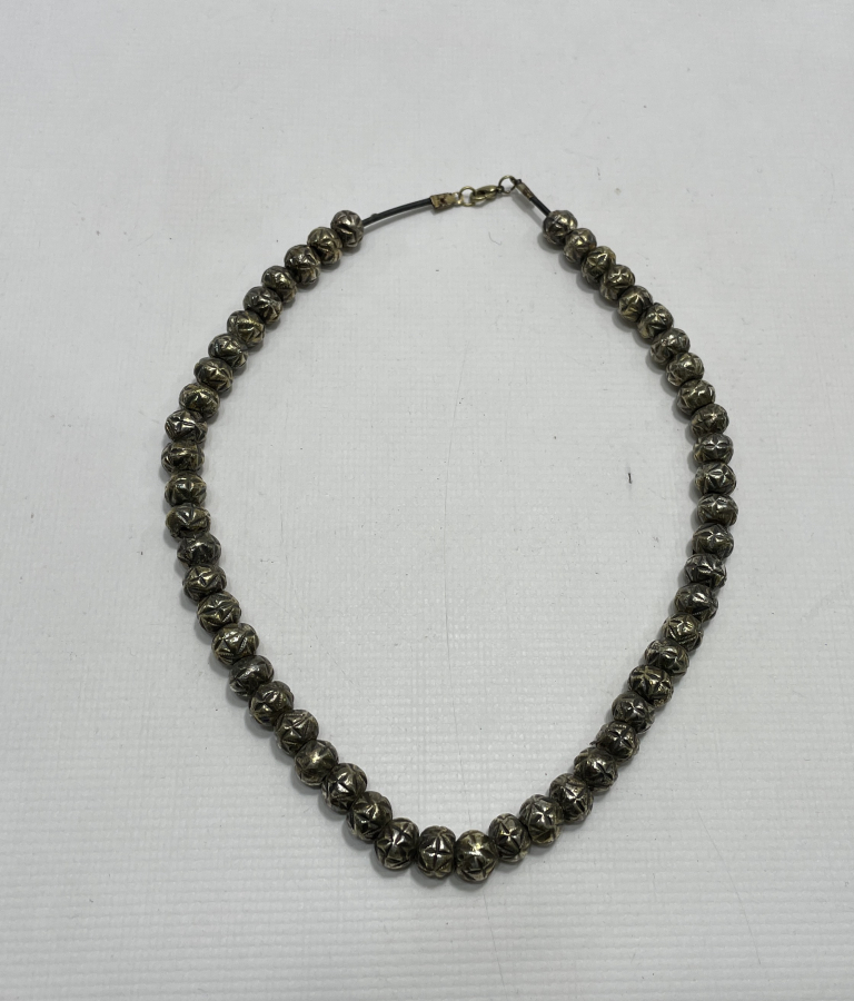 OSMANLI DÖNEMİ ÇOK NADİR RUM İŞİ GÜMÜŞ KOLYE