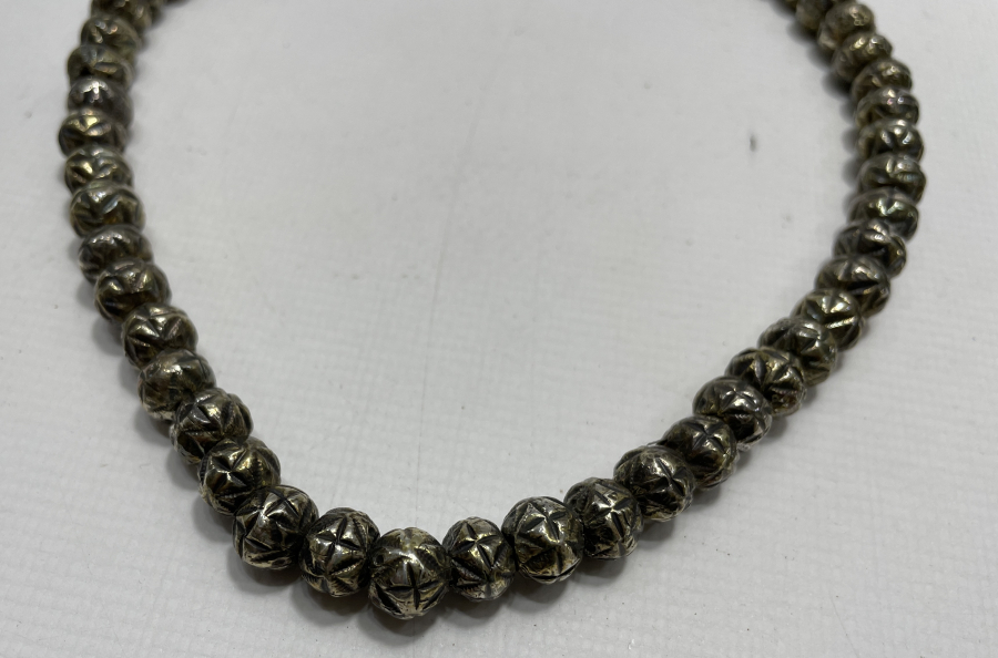 OSMANLI DÖNEMİ ÇOK NADİR RUM İŞİ GÜMÜŞ KOLYE