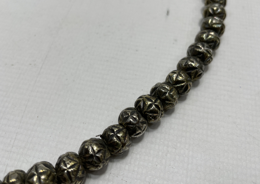 OSMANLI DÖNEMİ ÇOK NADİR RUM İŞİ GÜMÜŞ KOLYE