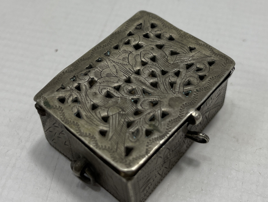 OSMANLI DÖNEMİ GÜMÜŞ SANCAK KUR'AN KABI