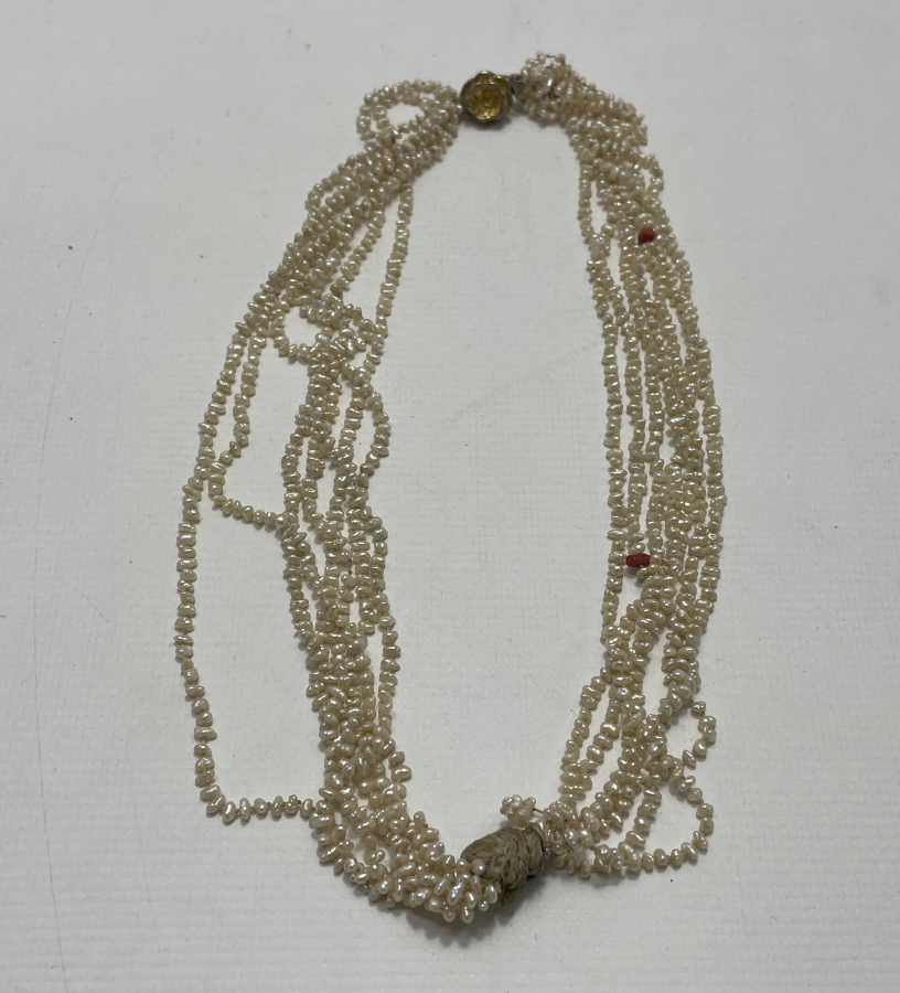 OSMANLI DÖNEMİ KUM İNCİ GERDANLIK