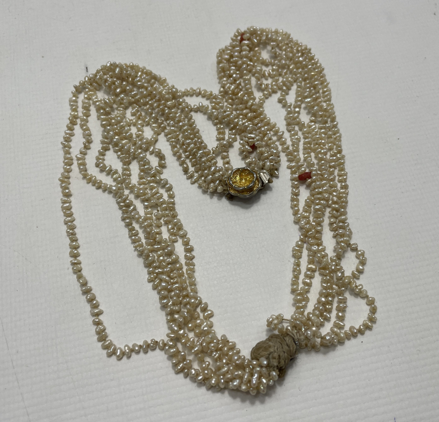 OSMANLI DÖNEMİ KUM İNCİ GERDANLIK