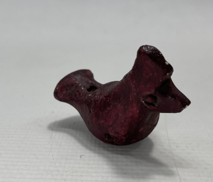 OSMANLI DÖNEMİ KUŞ FİGÜRLÜ TOPRAK DÜDÜK