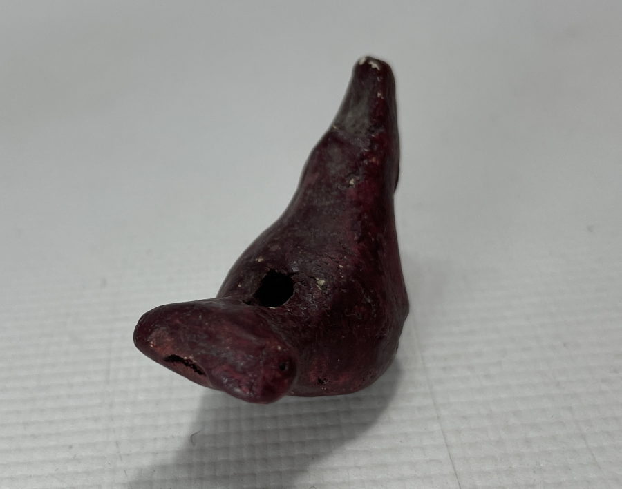 OSMANLI DÖNEMİ KUŞ FİGÜRLÜ TOPRAK DÜDÜK