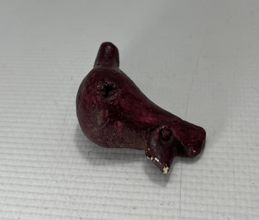 OSMANLI DÖNEMİ KUŞ FİGÜRLÜ TOPRAK DÜDÜK