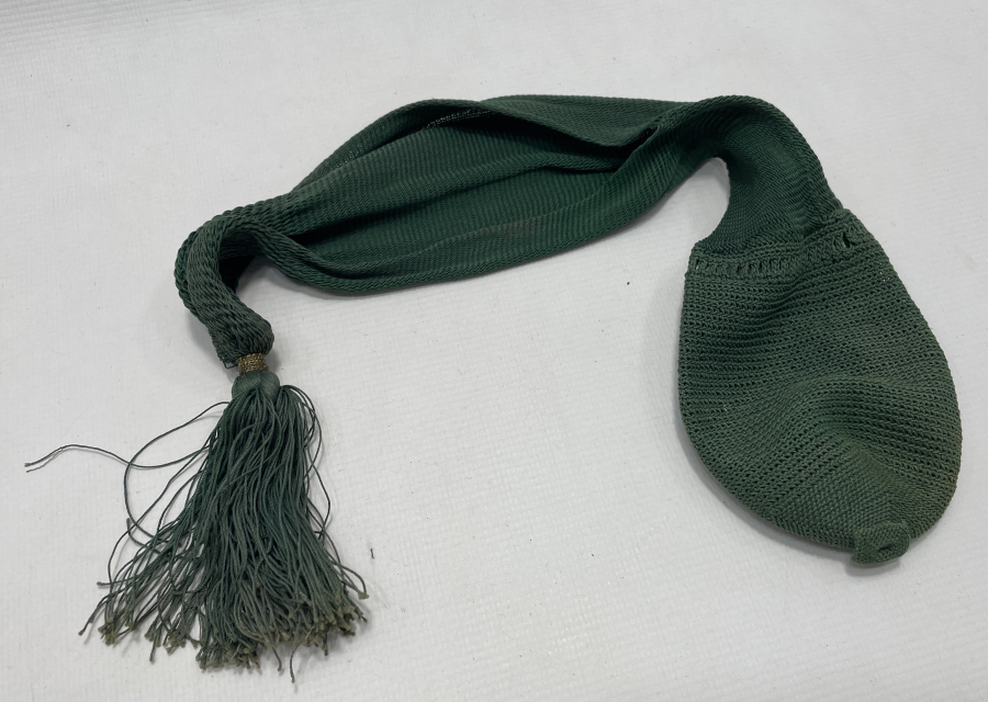 OSMANLI DÖNEMİ NADİR FORMDA ALTIN - GÜMÜŞ AKÇE KESESİ