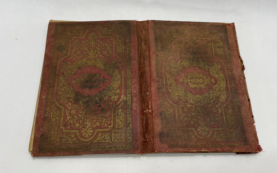 OSMANLI DÖNEMİ TAMAMI ALTIN VARAKLI MEKKE VE MEDİNE GÖRSELLERİ BULUNAN DELAİL-İ HAYRAT