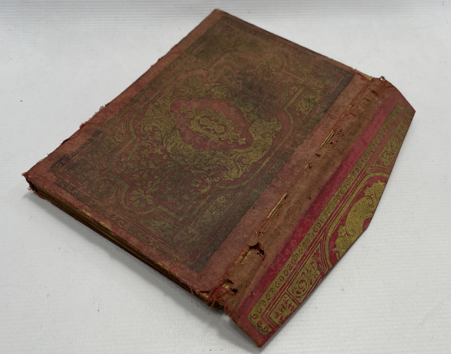 OSMANLI DÖNEMİ TAMAMI ALTIN VARAKLI MEKKE VE MEDİNE GÖRSELLERİ BULUNAN DELAİL-İ HAYRAT