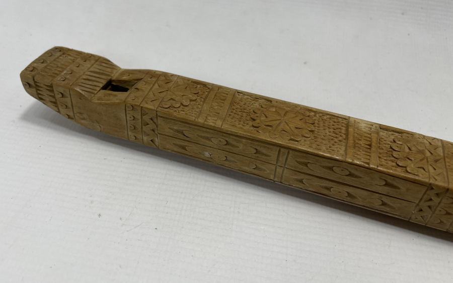 OSMANLI DÖNEMİ TAMAMI İŞLEMELİ ÇOBAN KAVALI