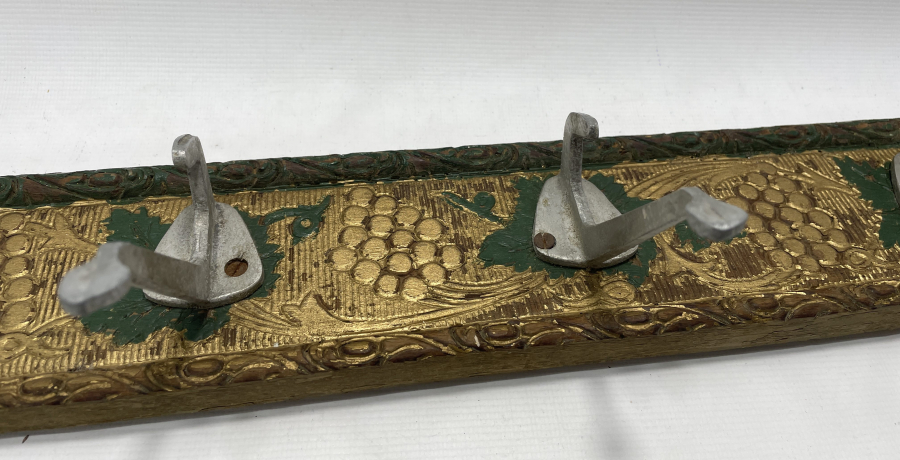 TAMAMI EL OYMASI VE ALTIN VARAKLI ANTİKA BÜYÜK BOY ASKILIK