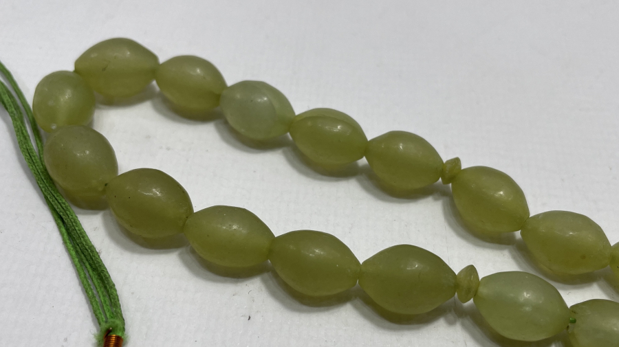 USTA İŞİ ANTİKA ŞAH MAKSUT TAŞINDAN MAMUL TESBİH