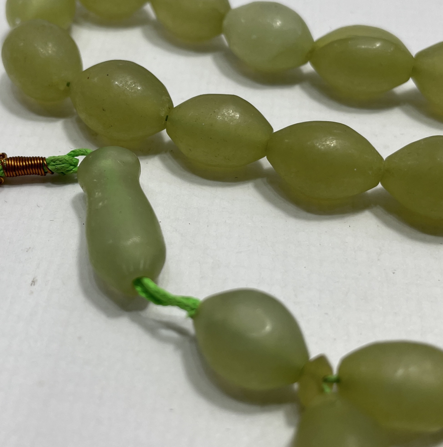 USTA İŞİ ANTİKA ŞAH MAKSUT TAŞINDAN MAMUL TESBİH