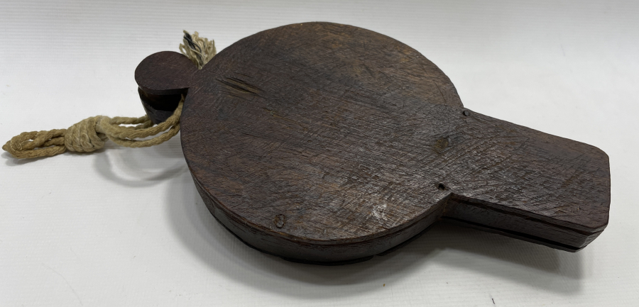 ÜZERİ GEYİK MOTİFLİ KAZ DAĞLARI İŞİ ÇOK NADİR AHŞAP KAHVE SOĞUDANI