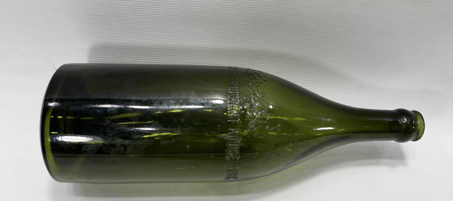 ÜZERİ OSMANLICA YAZILI NADİR BÜYÜKLÜKTE KARAHİSAR MADEN SUYU ŞİŞESİ